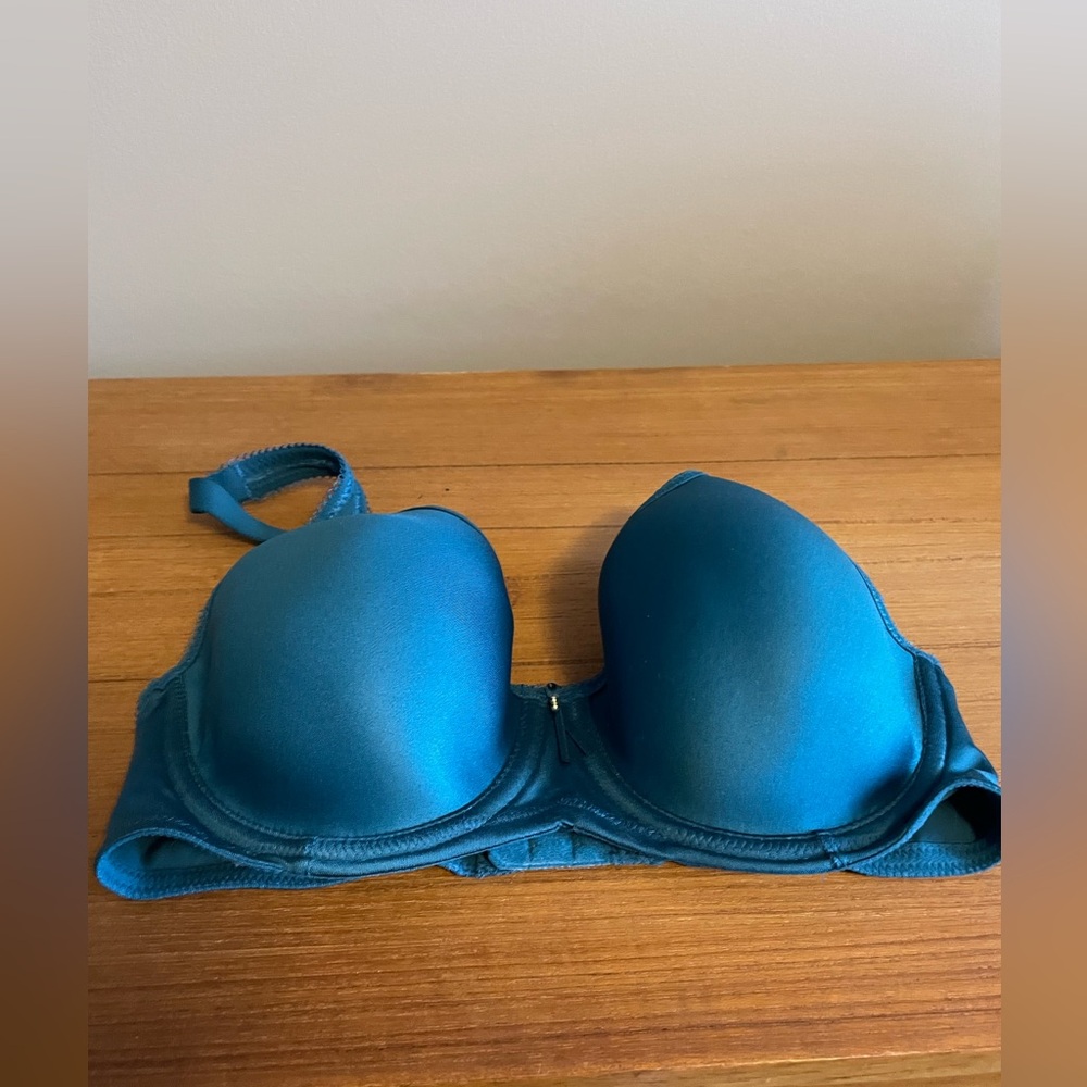 Wacoal Blue Full Coverage Bra with Underwire